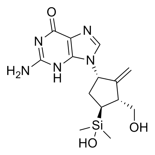 Show details for 4-Dimethylsilyl Entecavir Picture of 4-Dimethylsilyl Entecavir