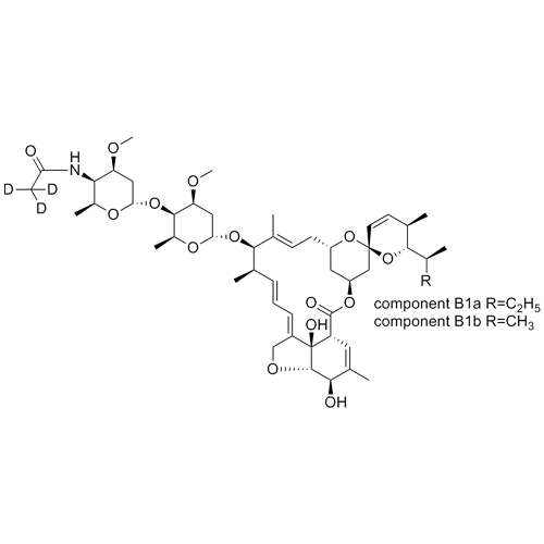 Picture of Eprinomectin-d3 (Mixture of B1a and B1b)