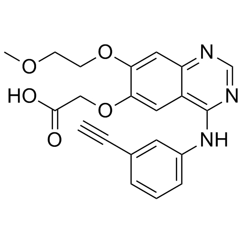 Picture of Desmethyl Erlotinib Carboxylate Acid