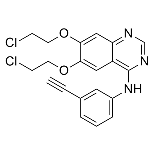 Picture of Erlotinib impurity, 6,7-bis(2-chloroethoxy)