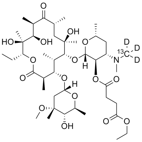 Picture of Erythromycin Ethylsuccinate-13C-d3