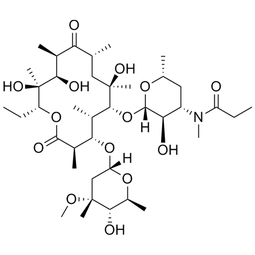 Picture of N-Demethyl-N-Propanoyl Erythromycin