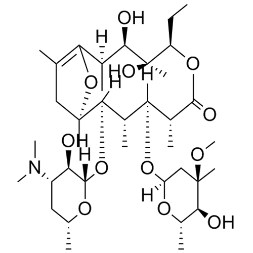 Show details for Erythromycin EP Impurity E (Erythromycin A Enol Ether) Picture of Erythromycin EP Impurity E (Erythromycin A Enol Ether)