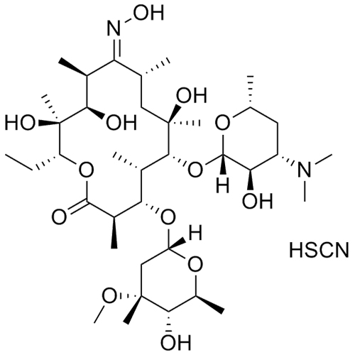 Picture of Erythromycin A 9-Oxime Thiocyanate