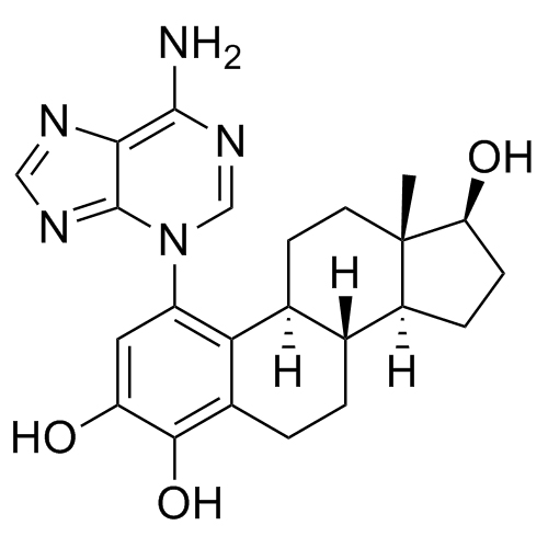 Show details for 4-Hydroxy estradiol 1-N3-Adenine Picture of 4-Hydroxy estradiol 1-N3-Adenine