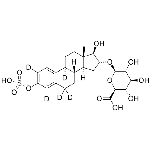 Picture of Estriol-3-Sulfate-16-alpha-(beta-D-Glucuronide)-d5