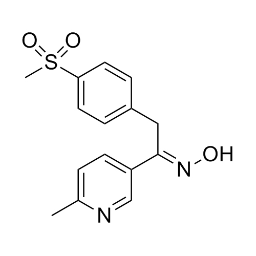 Picture of 1-(6-Methylpyridin-3-yl)-2-(4(methylsulfonyl)phenyl)ethanone Oxime