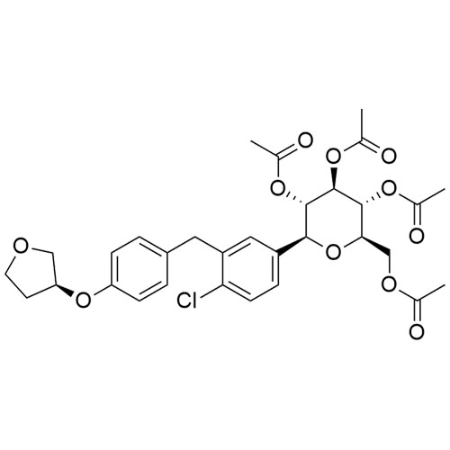 Picture of Des(tetrahydrofuran) Empagliflozin Tetraacetate