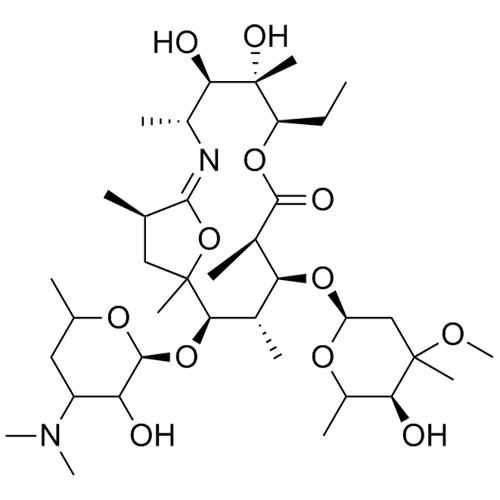 Show details for Erythromycin A 6,9-Imino Ether Picture of Erythromycin A 6,9-Imino Ether
