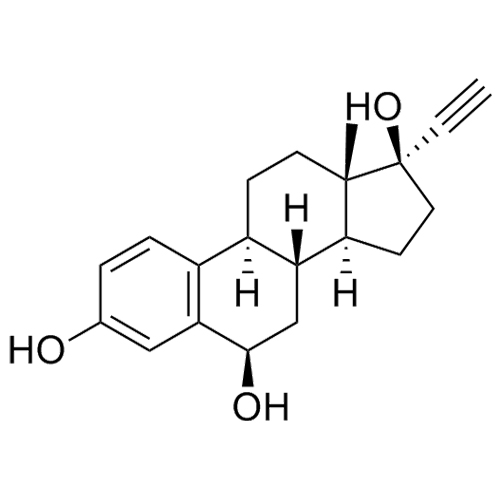 Picture of Ethinylestradiol EP Impurity F (6beta-Hydroxy Ethinyl Estradiol)