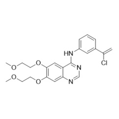 Show details for N-(3-Desethynylphenyl)-N-(3-(1-chlorovinyl)phenyl) Erlotinib HCl Picture of N-(3-Desethynylphenyl)-N-(3-(1-chlorovinyl)phenyl) Erlotinib HCl