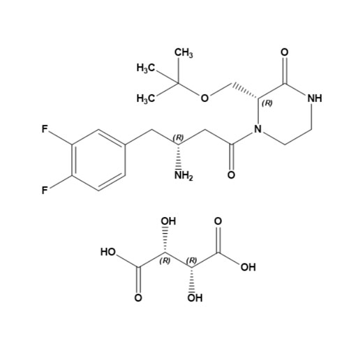 Show details for 3,4-Difluorophenyl Evogliptin Tartrate Picture of 3,4-Difluorophenyl Evogliptin Tartrate