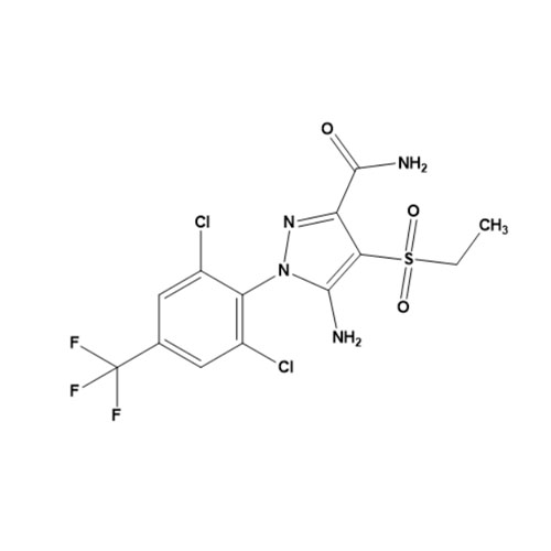 Show details for 4-(Ethylsulfonyl)pyrazole-3-carboxamide Ethiprole Picture of 4-(Ethylsulfonyl)pyrazole-3-carboxamide Ethiprole