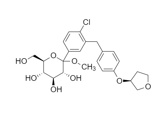 Picture of 1-Methoxy Empagliflozin (2RS Isomer)