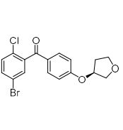 Picture of (S)-(5-Bromo-2-chlorophenyl)(4-((tetrahydrofuran-3-yl)oxy) phenyl)methanone