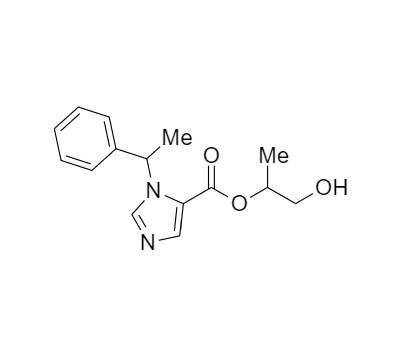 Show details for Etomidate 1-Hydroxypropan-2-yl Impurity Picture of Etomidate 1-Hydroxypropan-2-yl Impurity