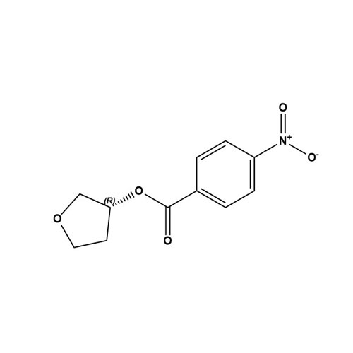 Picture of (R)-Tetrahydrofuran-3-yl 4-nitrobenzoate