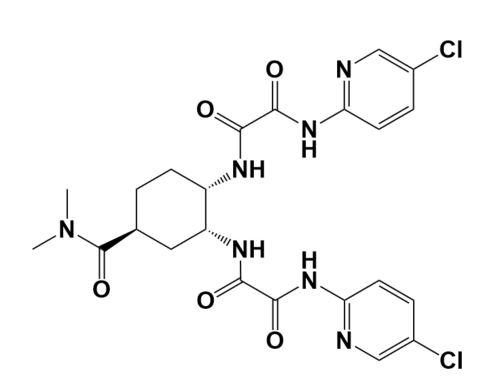 Picture of Edoxaban Bis(N2-(5-chloropyridin-2-yl)oxalamide) Impurity