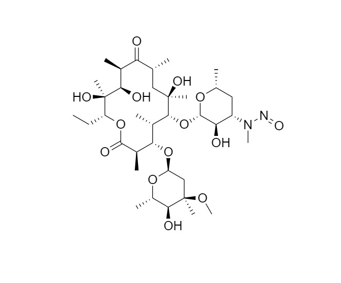 Picture of N-Nitroso Erythromycin EP Impurity B