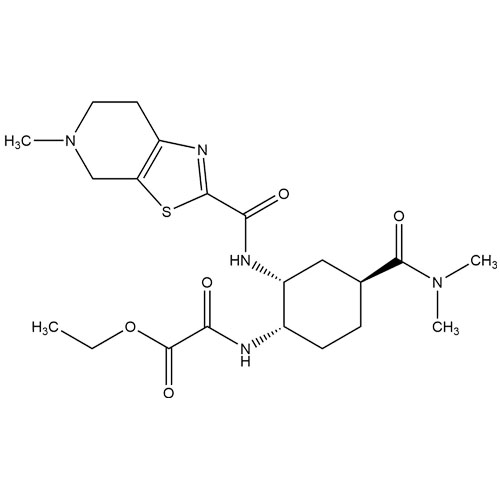 Picture of Edoxaban condensation ethyl ester