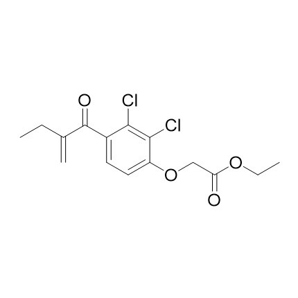 Picture of 2-(2,3-Dichloro-4-(2-methylene-1-oxobutyl) phenoxy) acetic acid ethyl ester