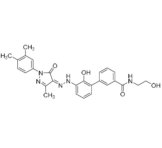 Show details for Eltrombopag Impurity 21 Picture of Eltrombopag Impurity 21