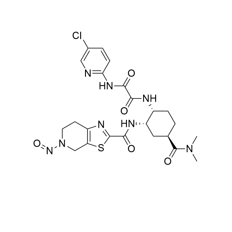 Show details for N-Nitroso Edoxaban Desmethyl Impurity Picture of N-Nitroso Edoxaban Desmethyl Impurity