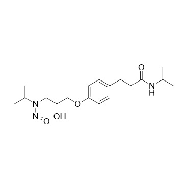 Picture of N-Nitrosol Esmolol Isopropylamide Analog