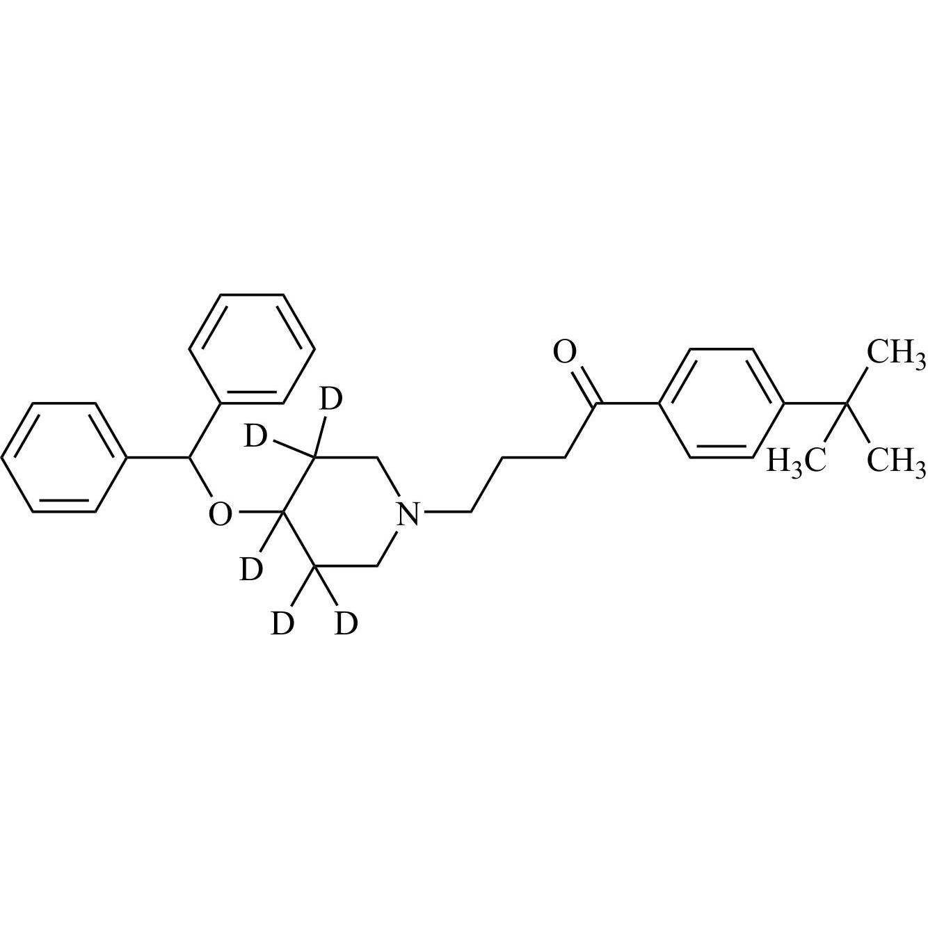 Picture of Ebastine-d5 (Piperidine-ring-d5)