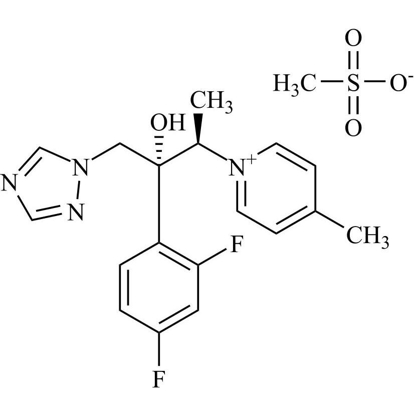 Show details for Efinaconazole Impurity 51 Methanesulfonate Picture of Efinaconazole Impurity 51 Methanesulfonate