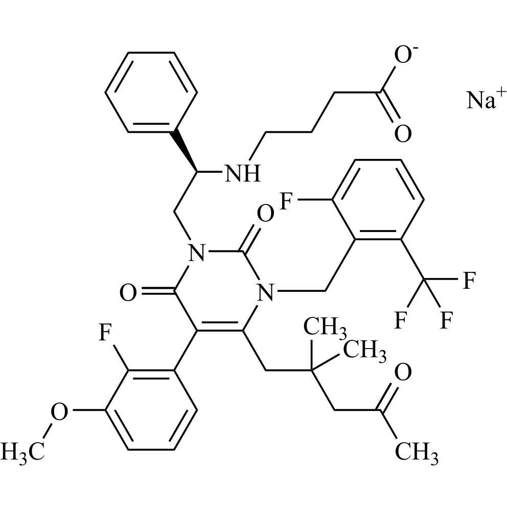 Picture of Elagolix Impurity 25 Sodium Salt