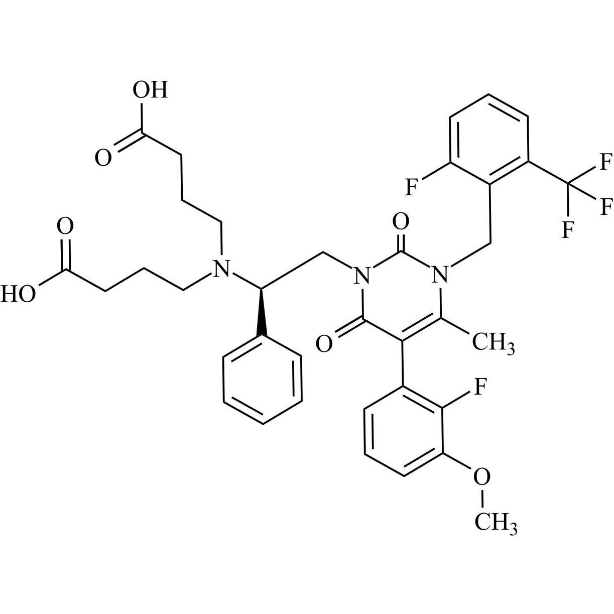 Picture of Elagolix Dialkylated Impurity