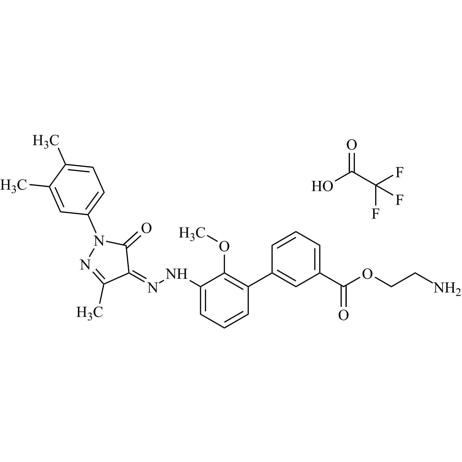 Show details for Eltrombopag Impurity 9 Trifluoroacetate Picture of Eltrombopag Impurity 9 Trifluoroacetate
