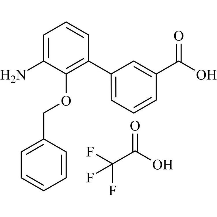Show details for Eltrombopag aniline biphenyl impurity (TFA salt) Picture of Eltrombopag aniline biphenyl impurity (TFA salt)