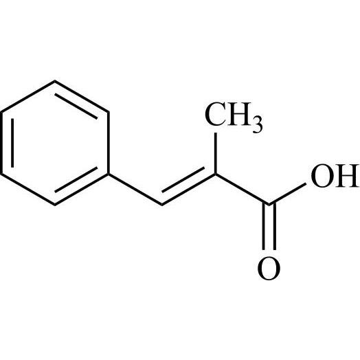 Picture of Epalrestat Impurity 11 (alpha-Methylcinnamic acid)