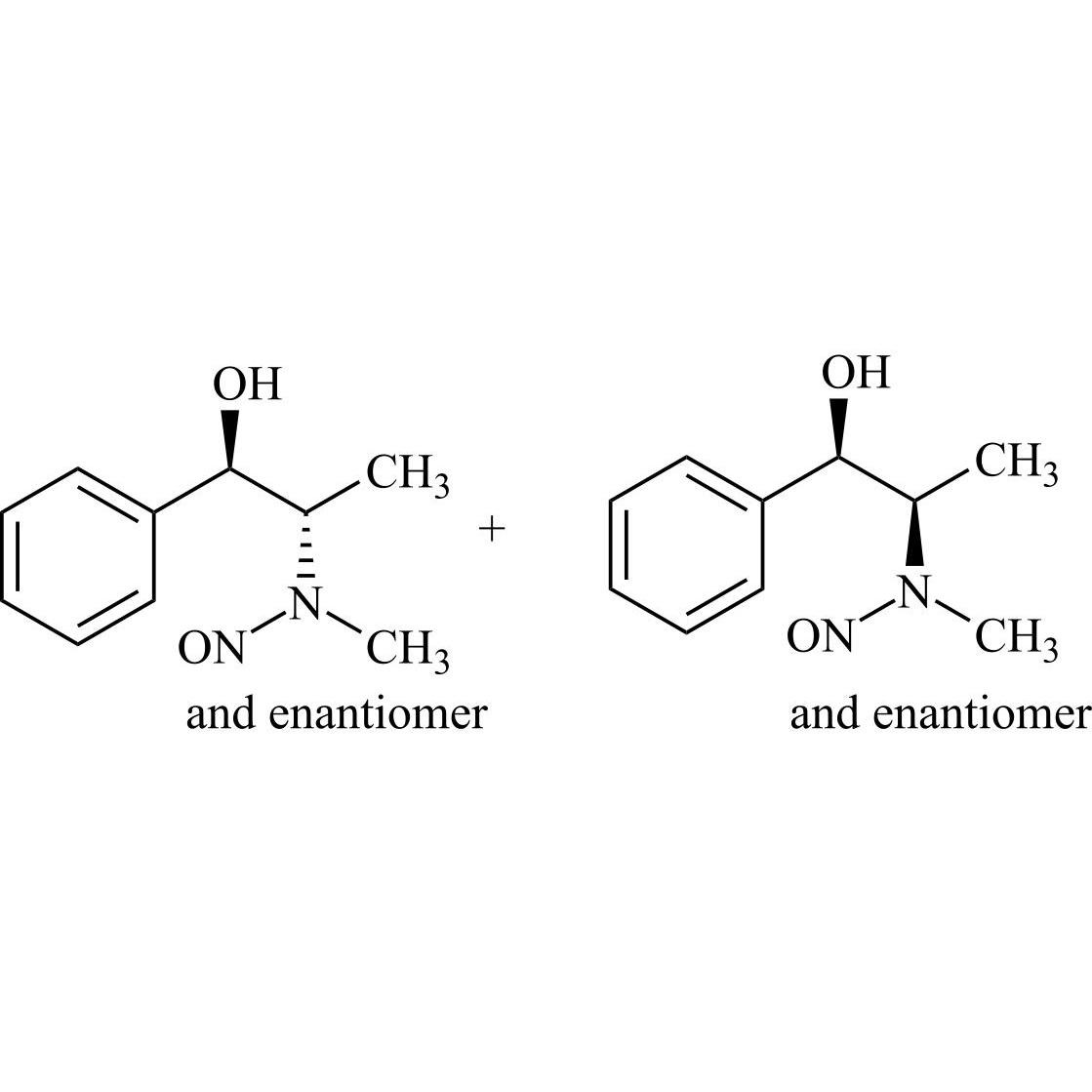 Picture of N-Nitroso rac-Ephedrine and N-Nitroso rac-Pseudoephedrine