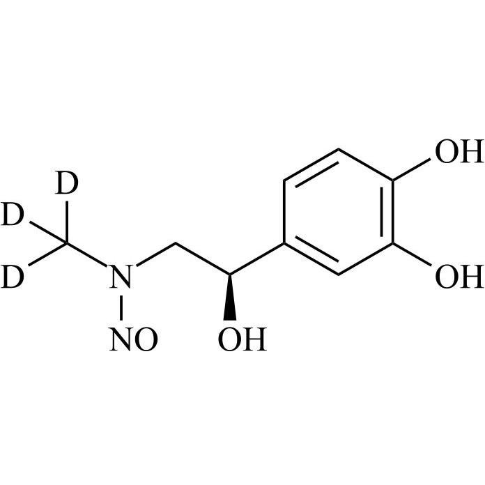 Picture of N-Nitroso Epinephrine-d3 (N-Nitroso Adrenaline-d3)