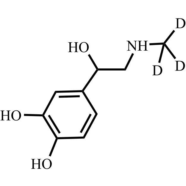 Picture of rac-Adrenaline-d3 (rac-Epinephrine-d3)