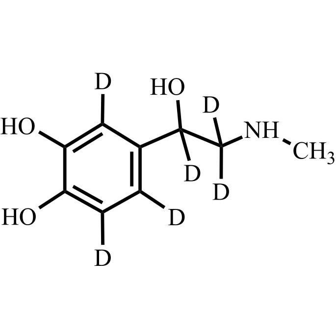 Picture of rac-Epinephrine-d6 (rac-Adrenaline-d6)