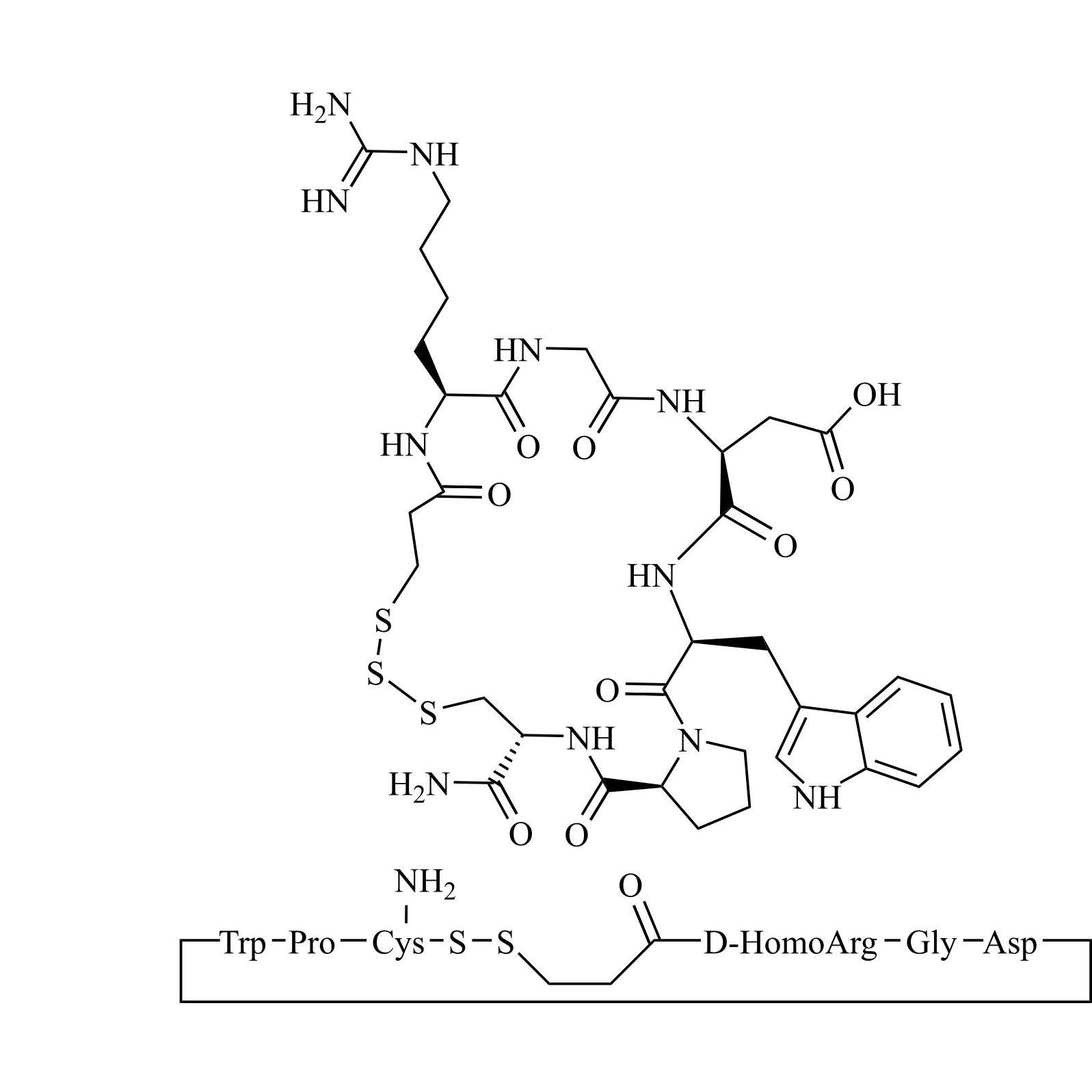 Picture of Eptifibatide Impurity 6 (Trisulfide Eptifibatide)
