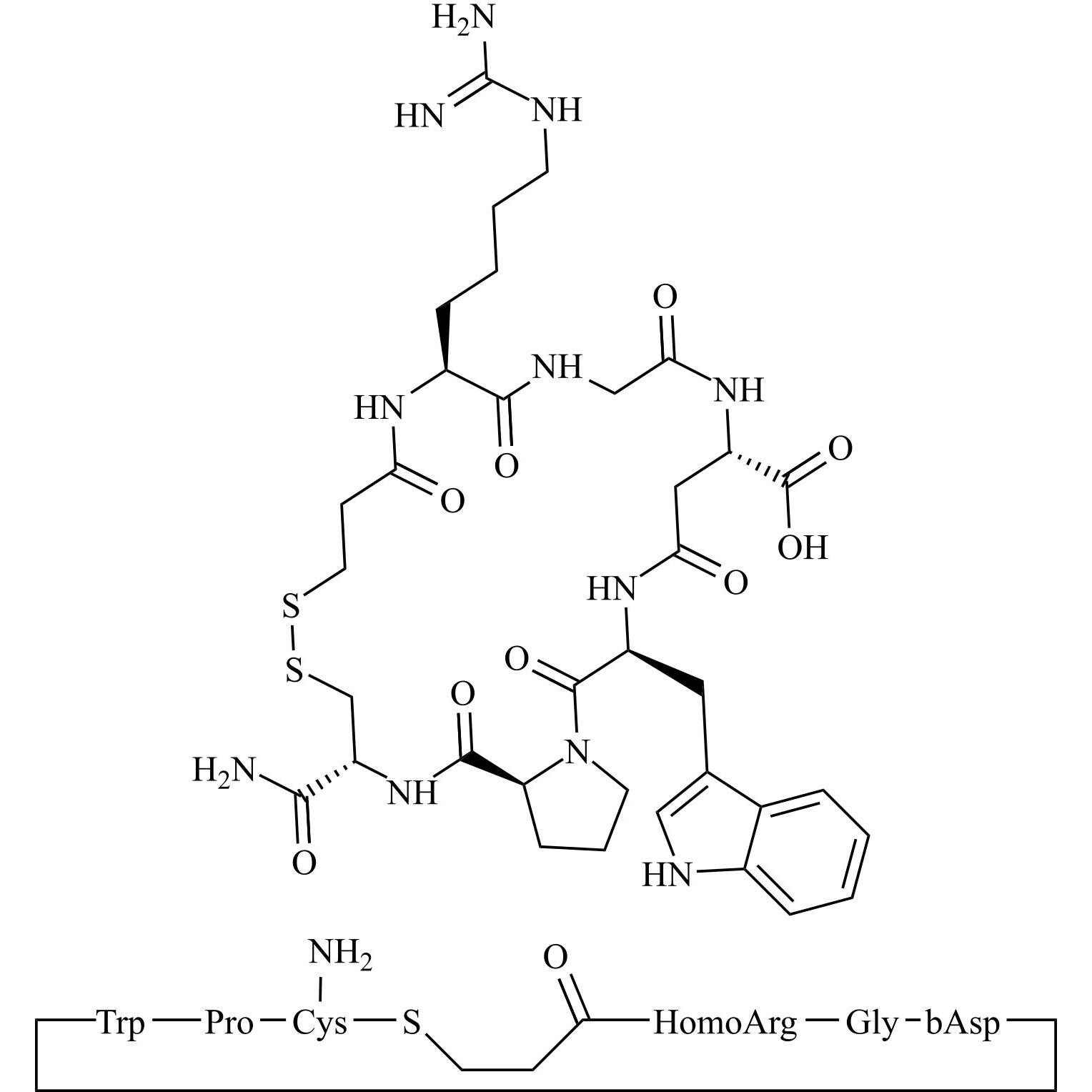 Show details for Eptifibatide Impurity 8 (Beta-Asp Eptifibatide) Picture of Eptifibatide Impurity 8 (Beta-Asp Eptifibatide)