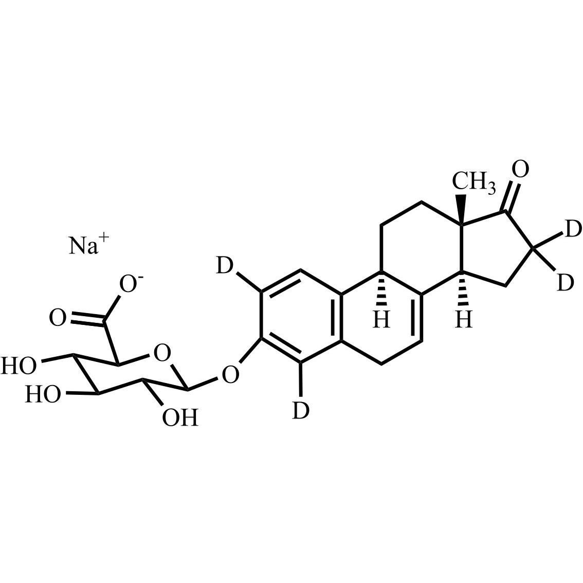 Picture of Equilin-d4 3-beta-O-D-Glucuronide Sodium Salt