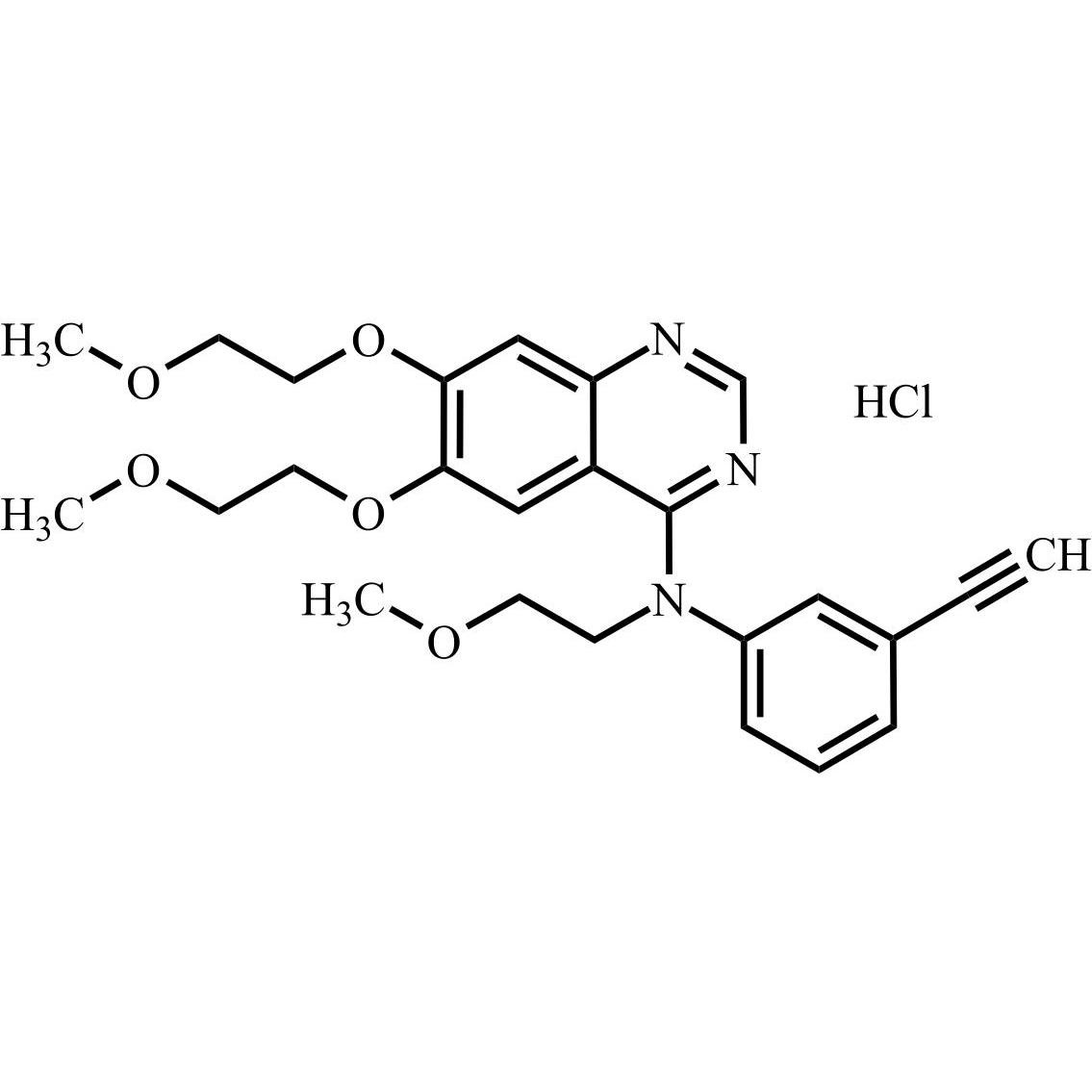 Picture of N-Methoxyethyl Erlotinib HCl
