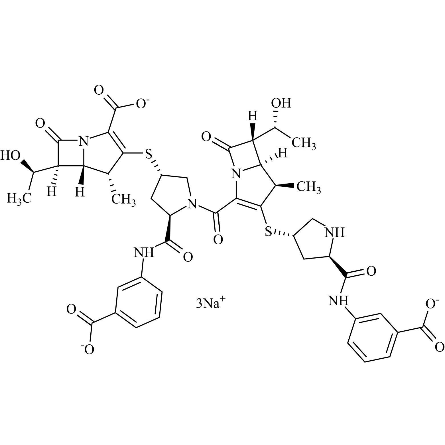 Picture of Ertapenem Impurity 25 Sodium Salt