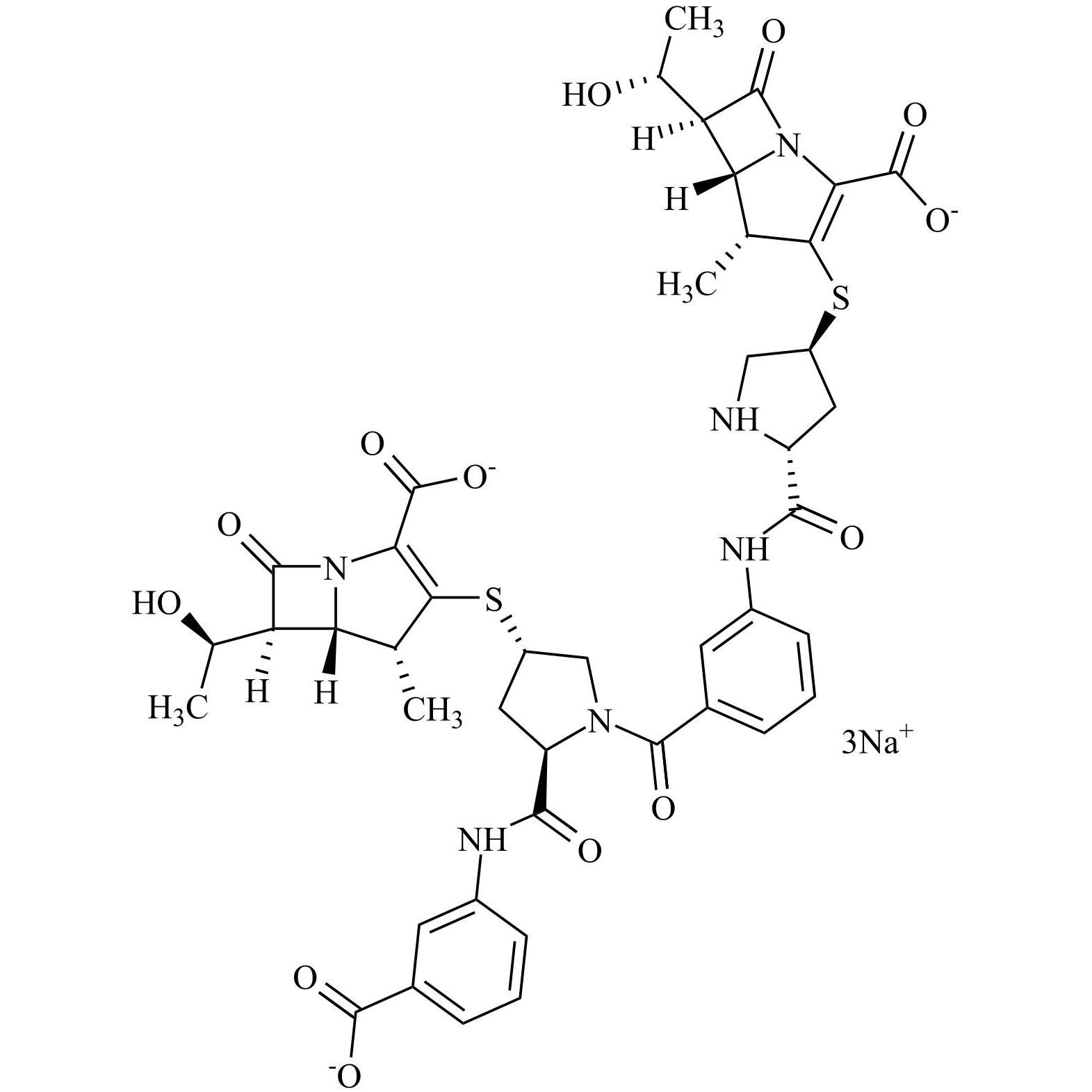 Picture of Ertapenem Impurity 26 Sodium Salt