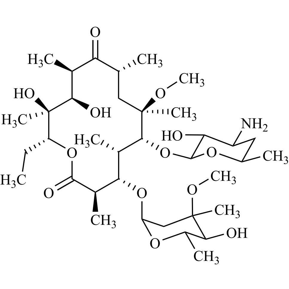 Picture of N,N-Didemethyl-6-O-methylerythromycin