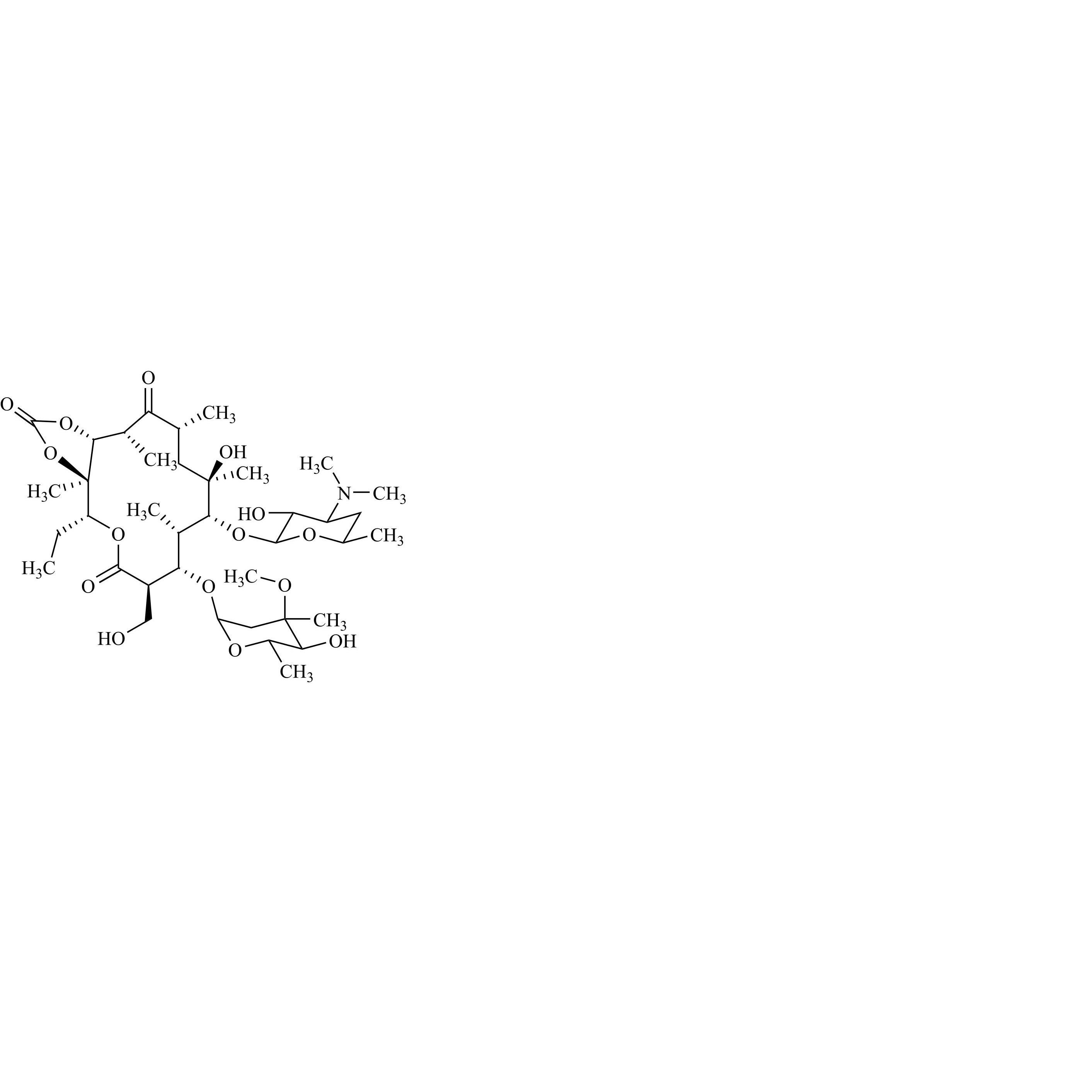 Picture of Erythromycin Impurity 16