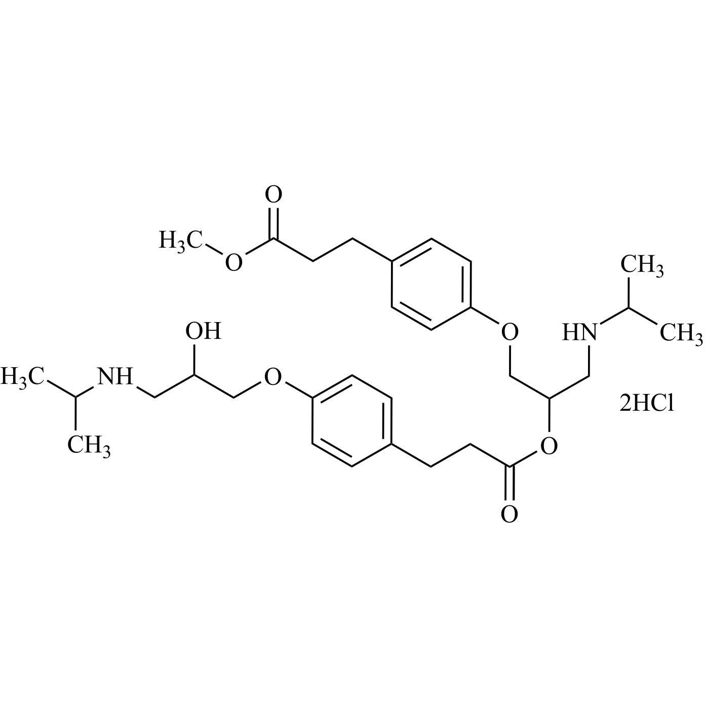 Picture of Esmolol Impurity 3 DiHCl