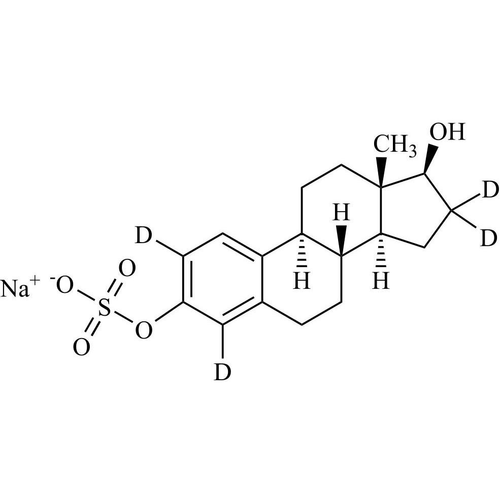Show details for Estradiol-2,4,16,16-d4 3-Sulfate Sodium Salt Picture of Estradiol-2,4,16,16-d4 3-Sulfate Sodium Salt