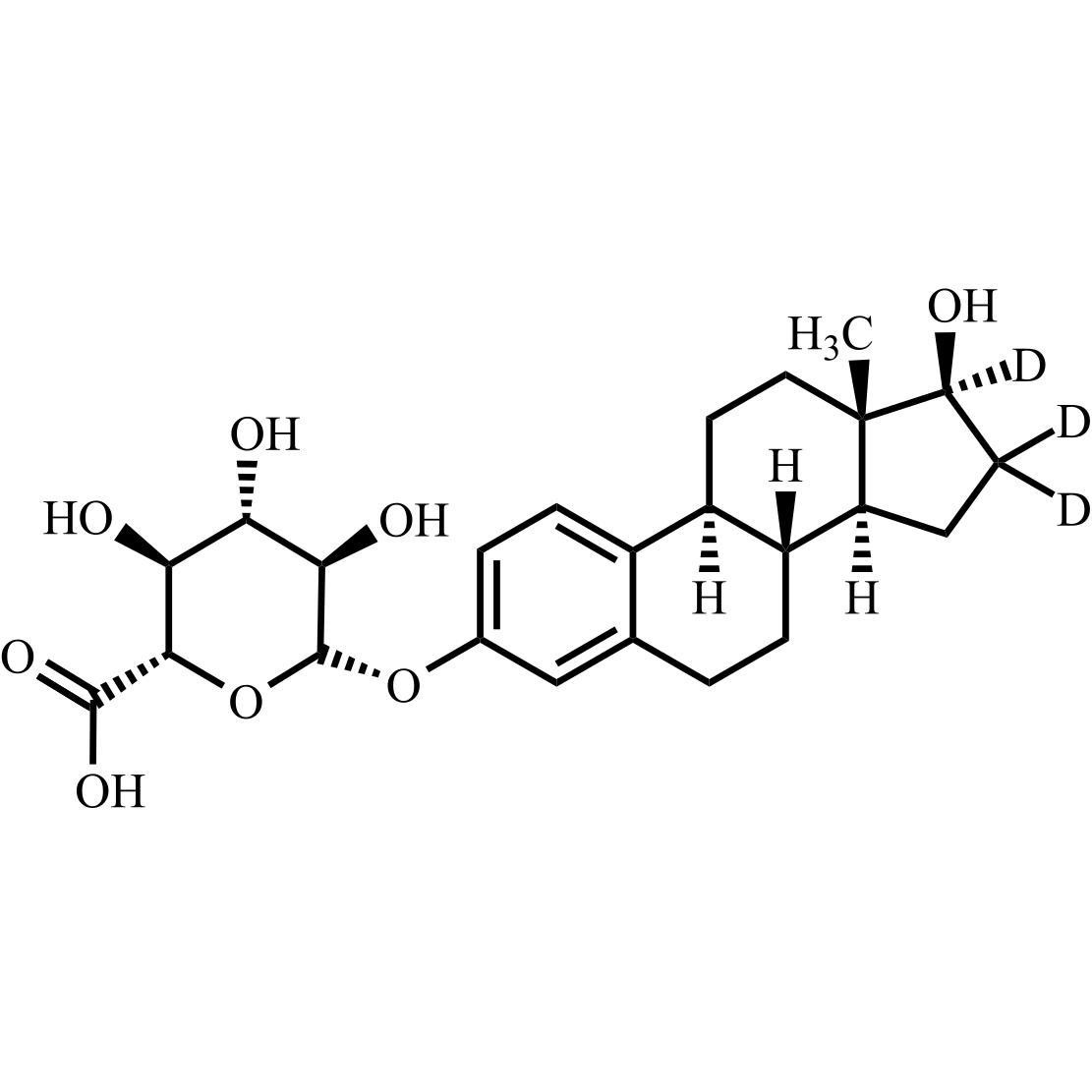 Show details for Estradiol-d3 Glucuronide Picture of Estradiol-d3 Glucuronide
